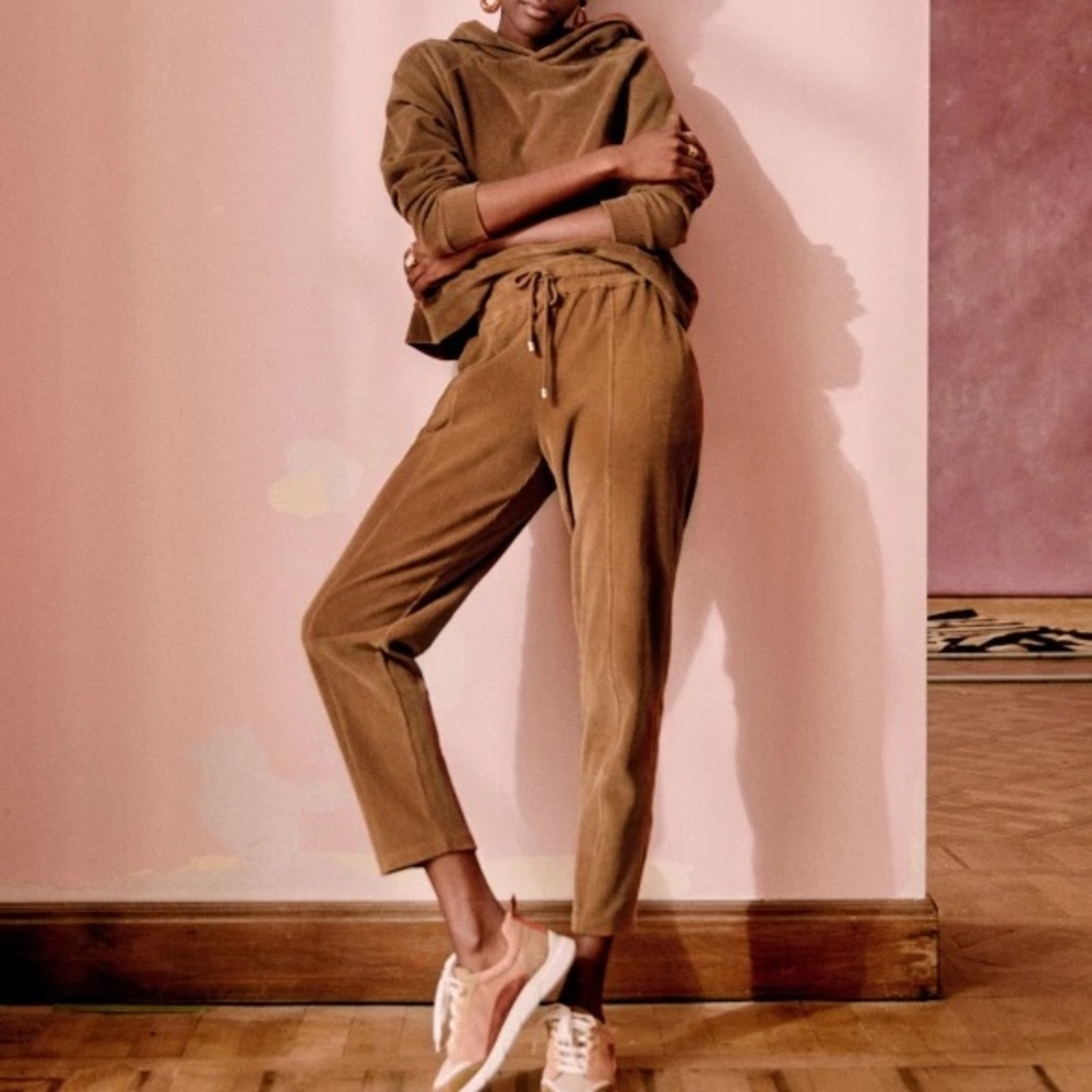 Sezane Sarah joggers camel